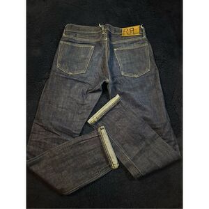 RRL Double RL Men's Jeans Slim Fit Japan Woven Selvedge Denim 29x32 Dark B23